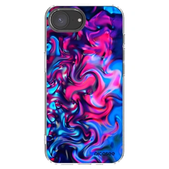 Picasee silikónový prehľadný obal pre Apple iPhone 16e - Redlight