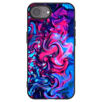 Picasee silikónový čierny obal pre Apple iPhone 16e - Redlight