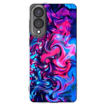 Picasee silikónový prehľadný obal pre Samsung Galaxy S25 Edge 5G - Redlight