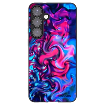 Picasee silikónový čierny obal pre Samsung Galaxy S25+ 5G - Redlight