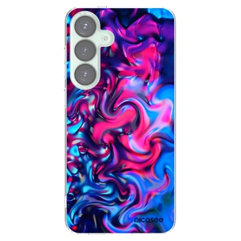 Picasee silikónový prehľadný obal pre Samsung Galaxy S25+ 5G - Redlight