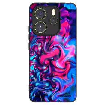 Picasee silikónový čierny obal pre Xiaomi Redmi Note 14 4G - Redlight