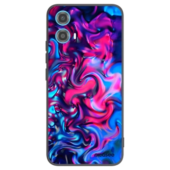 Picasee silikónový čierny obal pre Motorola Moto G34 5G - Redlight