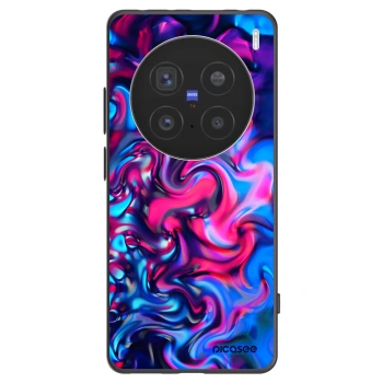 Picasee silikónový čierny obal pre Vivo X200 Pro - Redlight