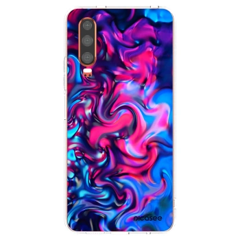 Picasee silikónový prehľadný obal pre Huawei P30 - Redlight