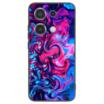 Picasee silikónový čierny obal pre Xiaomi Redmi Note 14S - Redlight