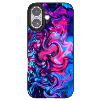 Picasee silikónový čierny obal pre Apple iPhone 17 - Redlight