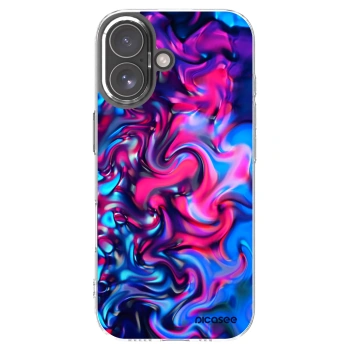 Picasee silikónový prehľadný obal pre Apple iPhone 17 - Redlight