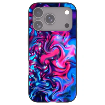 Picasee silikónový čierny obal pre Apple iPhone 17 Pro - Redlight