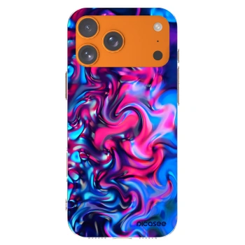 Picasee silikónový prehľadný obal pre Apple iPhone 17 Pro Max - Redlight
