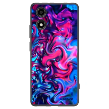 Picasee silikónový čierny obal pre Motorola Moto E14 - Redlight