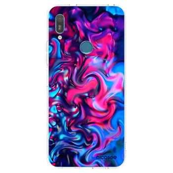 Picasee silikónový prehľadný obal pre Huawei Y6 2019 - Redlight