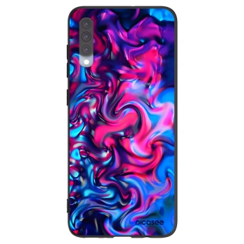 Picasee silikónový čierny obal pre Samsung Galaxy A70 A705F - Redlight