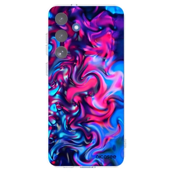 Picasee silikónový prehľadný obal pre Samsung Galaxy S25 FE 5G - Redlight