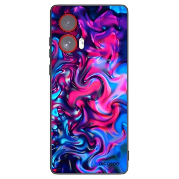 Picasee silikónový čierny obal pre Motorola Edge 50 Fusion - Redlight