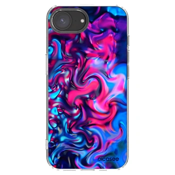 Picasee silikónový prehľadný obal pre Apple iPhone 17e - Redlight