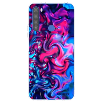 Picasee silikónový prehľadný obal pre Xiaomi Redmi Note 8T - Redlight