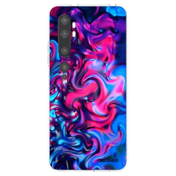 Picasee silikónový prehľadný obal pre Xiaomi Mi Note 10 (Pro) - Redlight