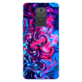 Picasee silikónový čierny obal pre Xiaomi Redmi Note 9 - Redlight