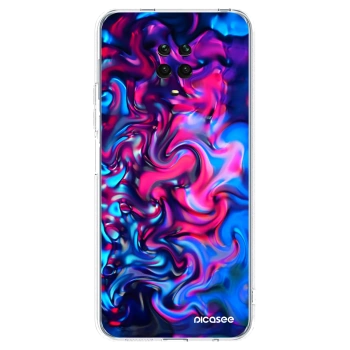 Picasee silikónový prehľadný obal pre Xiaomi Redmi Note 9S - Redlight