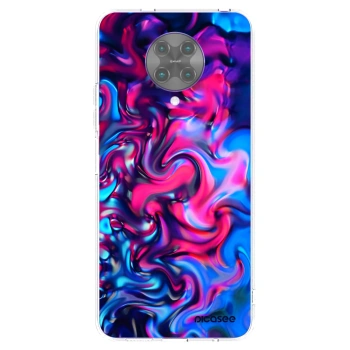 Picasee silikónový prehľadný obal pre Xiaomi Poco F2 Pro - Redlight