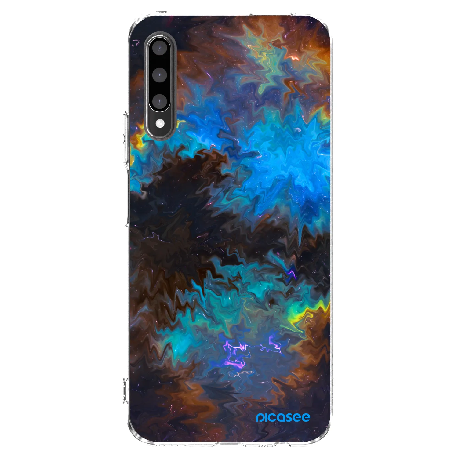 Picasee silikónový prehľadný obal pre Honor 9X Pro - Space