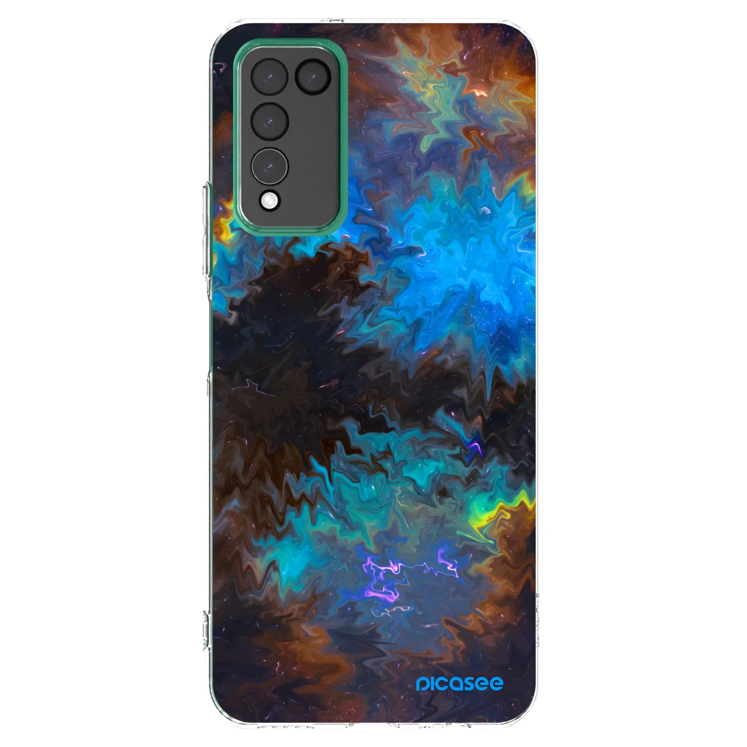 Picasee silikónový prehľadný obal pre Honor 10X Lite - Space