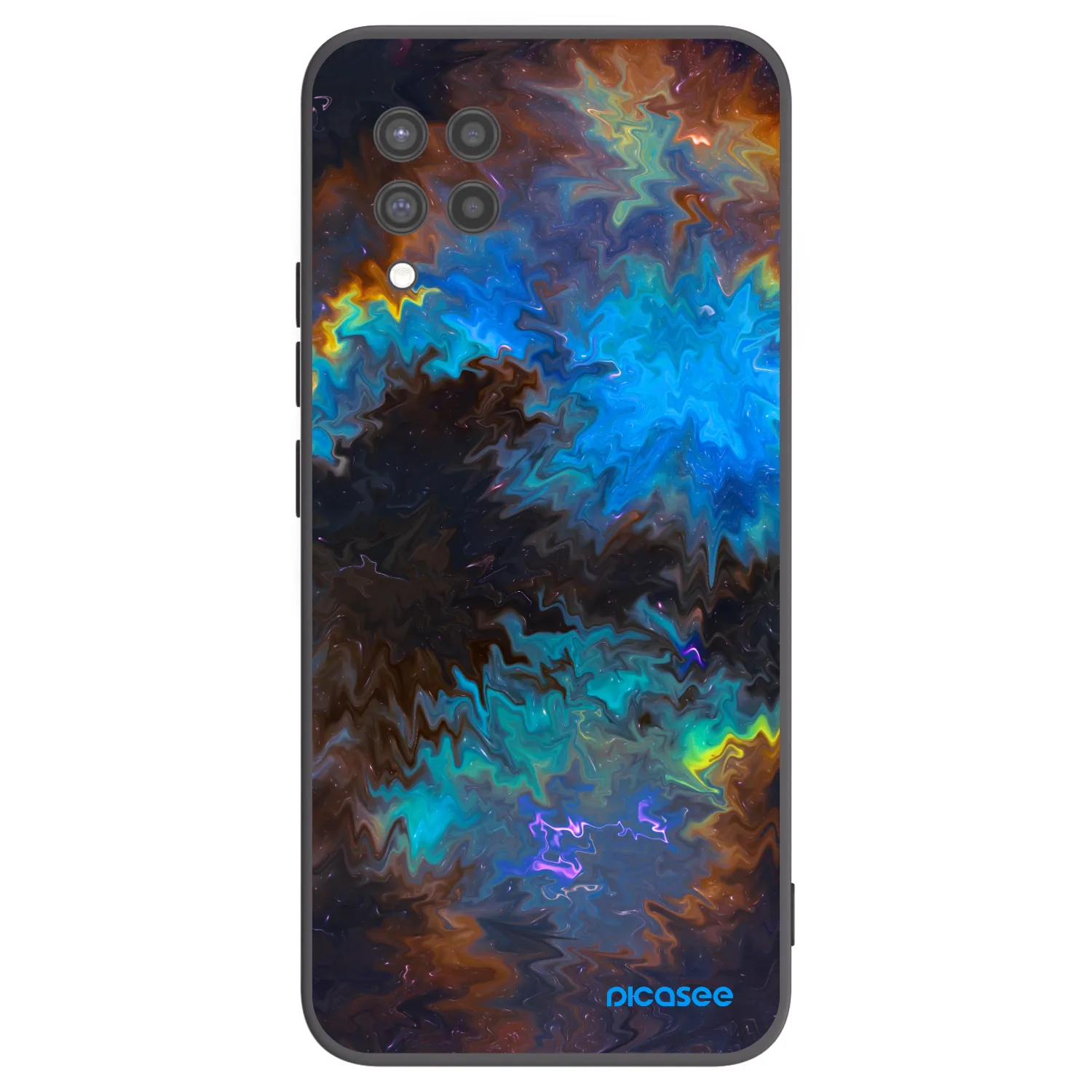 Picasee silikónový čierny obal pre Samsung Galaxy A42 A426B - Space