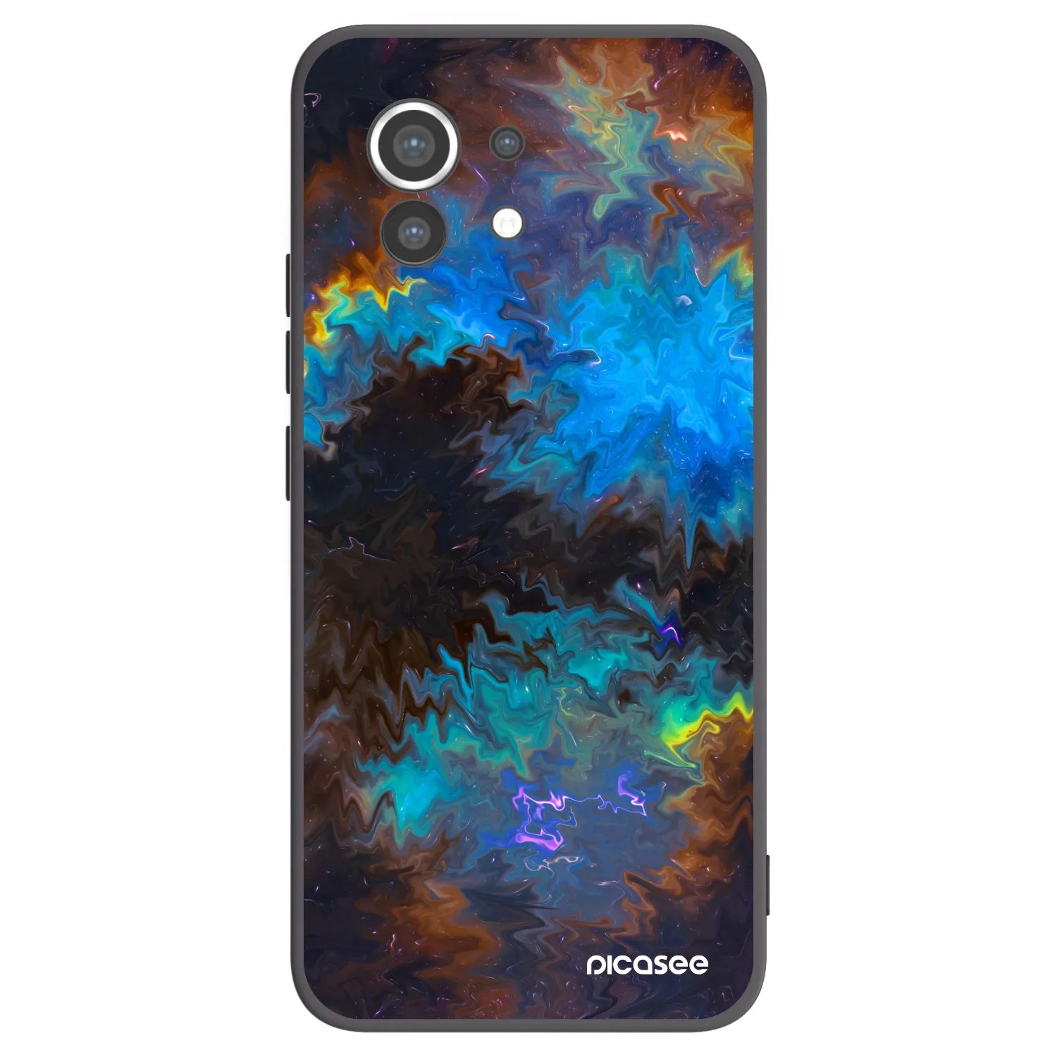Picasee silikónový čierny obal pre Xiaomi Mi 11 - Space