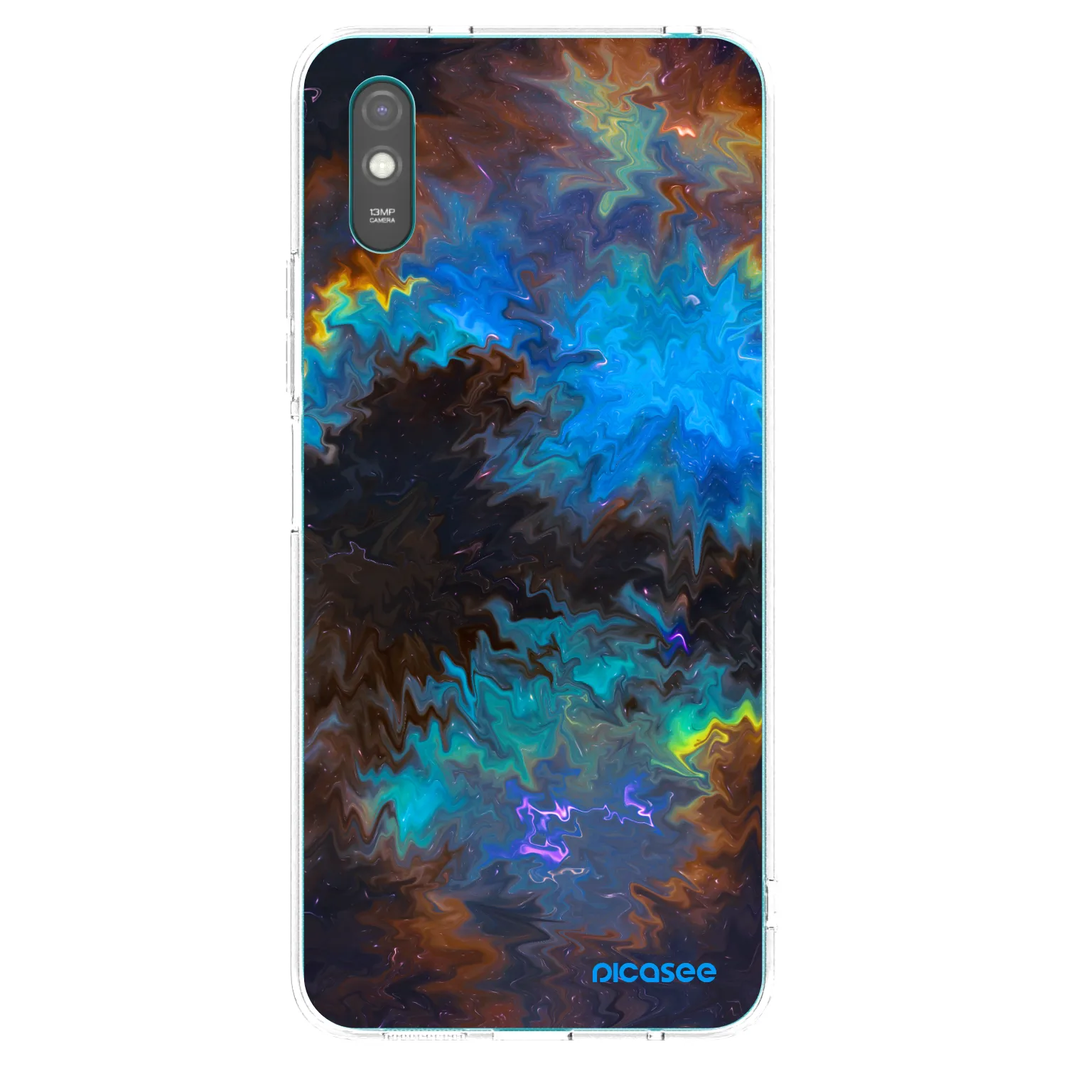 Picasee silikónový prehľadný obal pre Xiaomi Redmi 9AT - Space