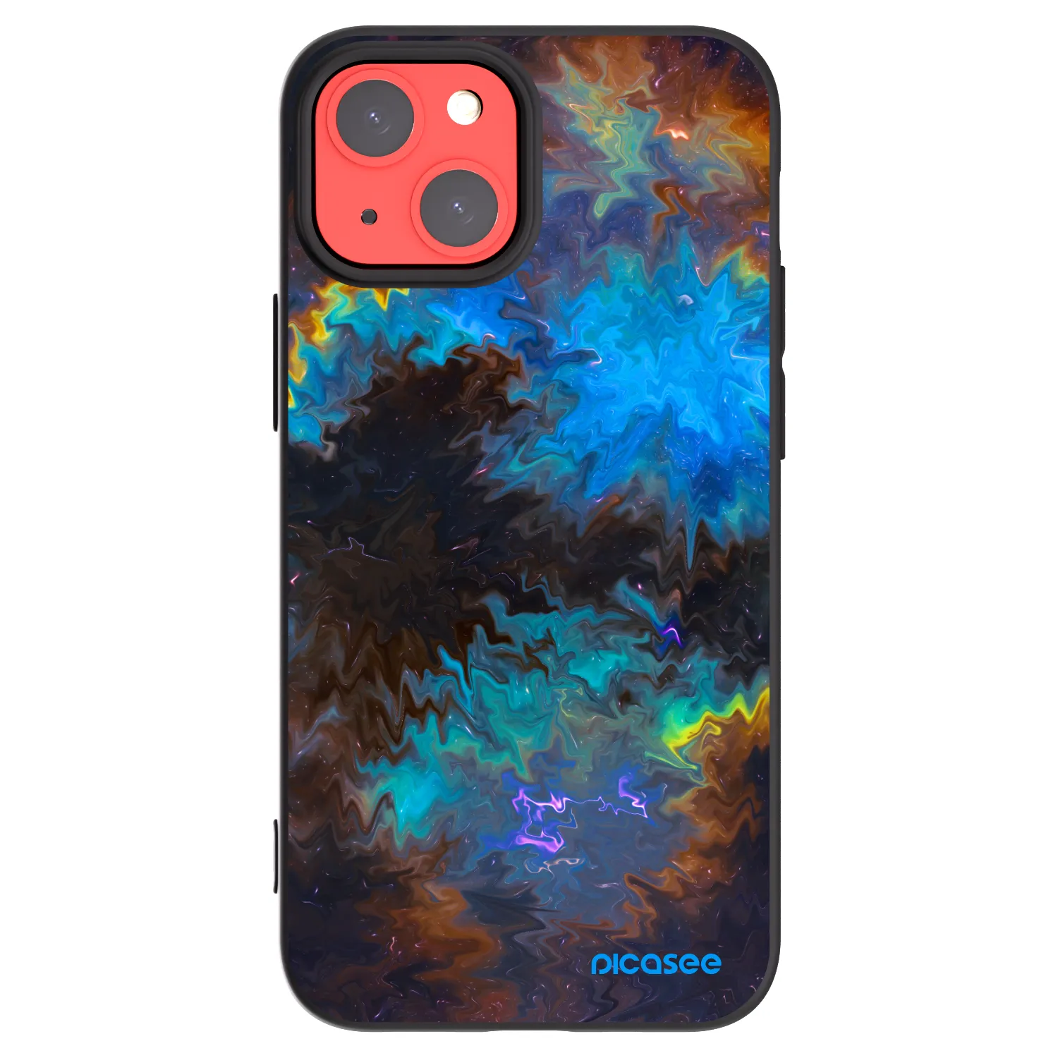 Picasee silikónový čierny obal pre Apple iPhone 13 mini - Space