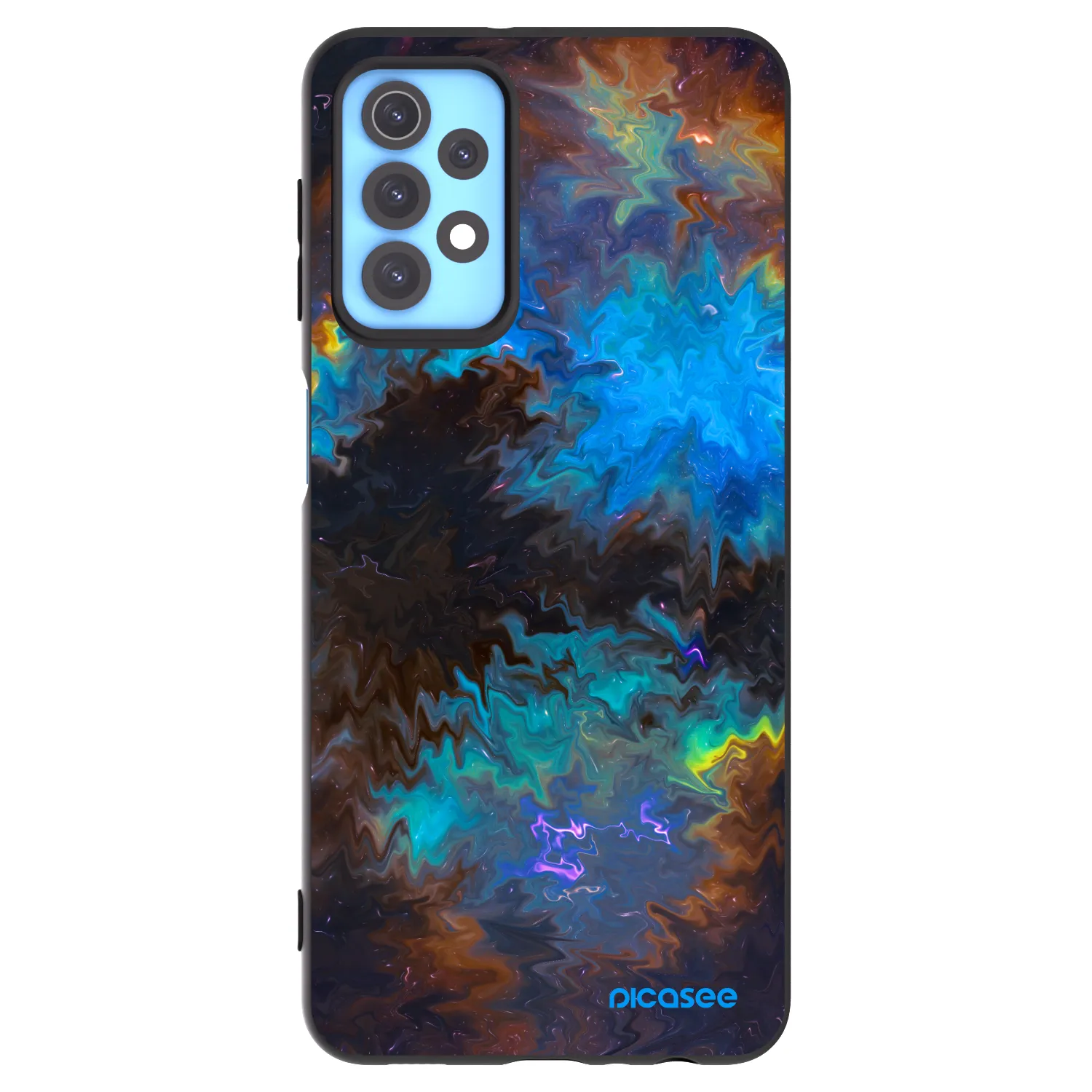 Picasee silikónový čierny obal pre Samsung Galaxy A32 4G SM-A325F - Space