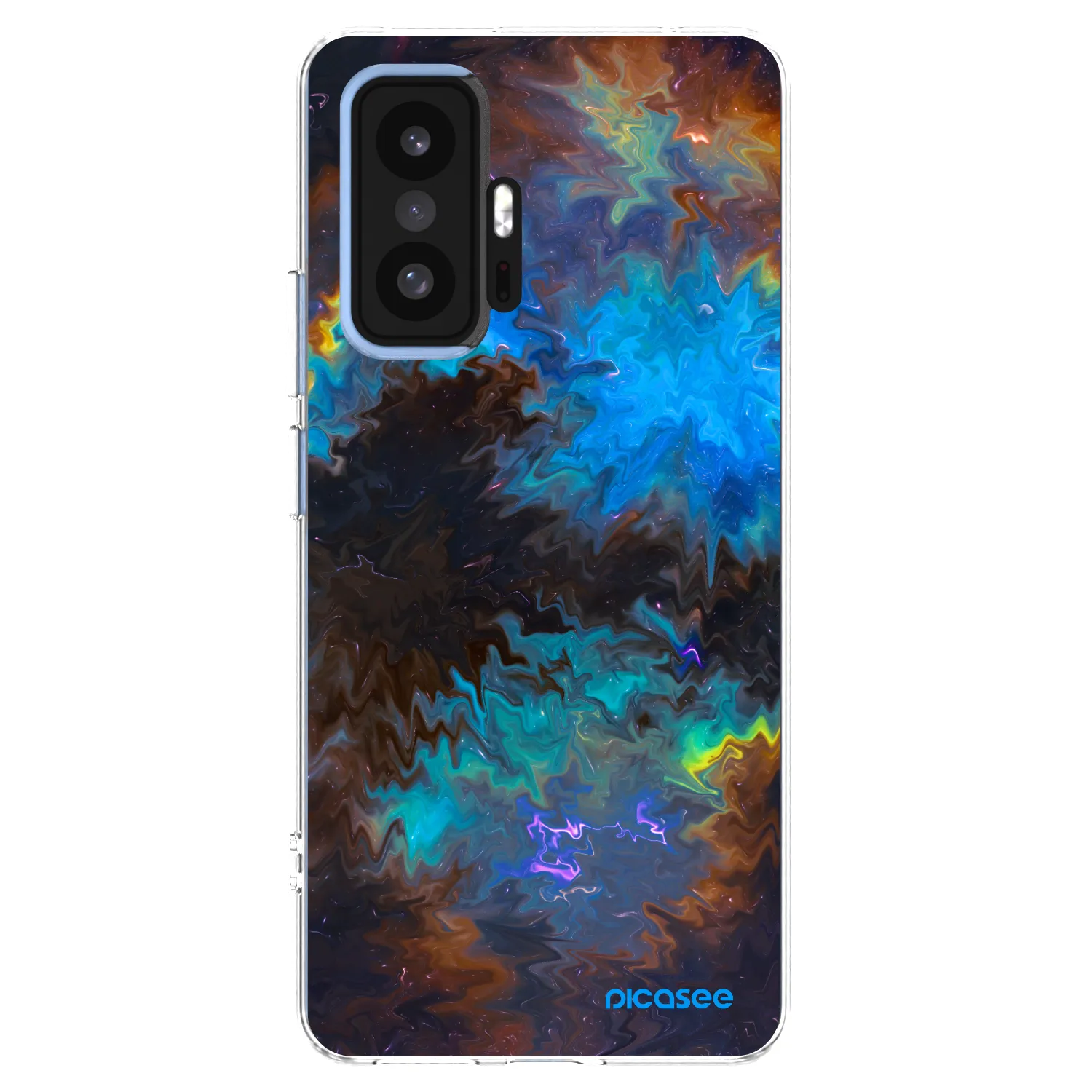 Picasee silikónový prehľadný obal pre Xiaomi 11T - Space