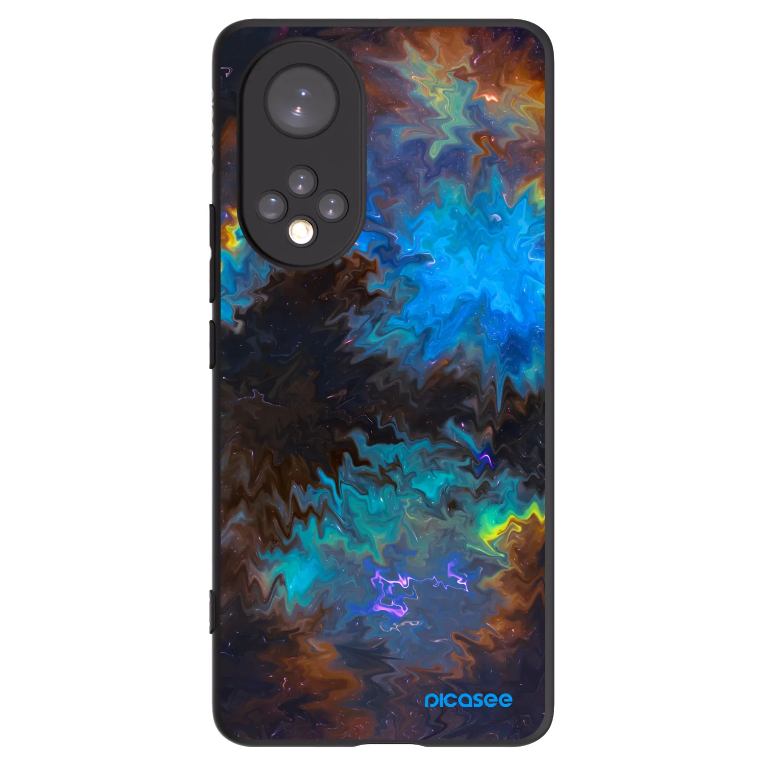 Picasee silikónový čierny obal pre Huawei Nova 9 - Space