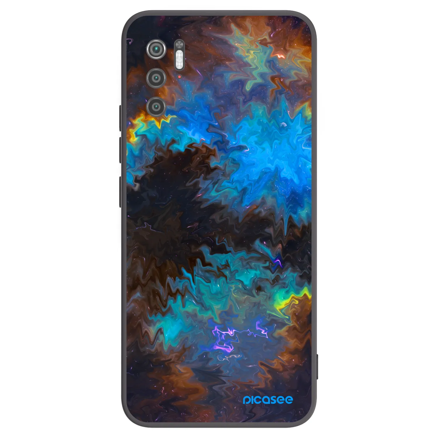 Picasee silikónový čierny obal pre Xiaomi Poco M3 Pro 5G - Space