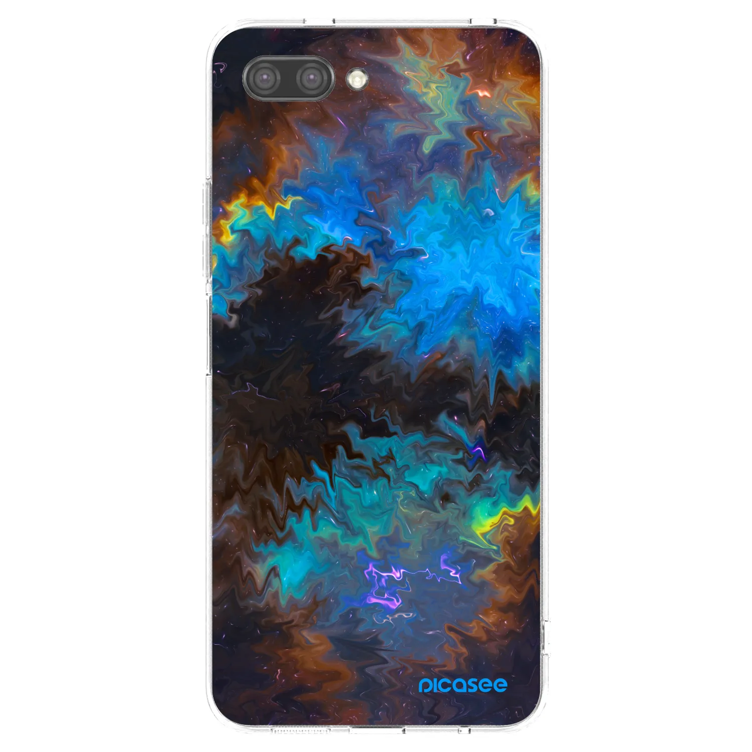 Picasee silikónový prehľadný obal pre Honor 10 - Space