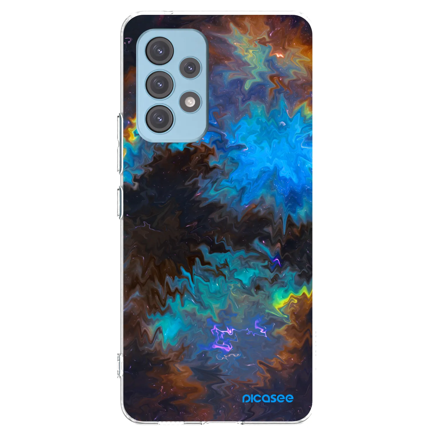 Silikónový prehľadný obal pre Samsung Galaxy A53 5G A536 - Space