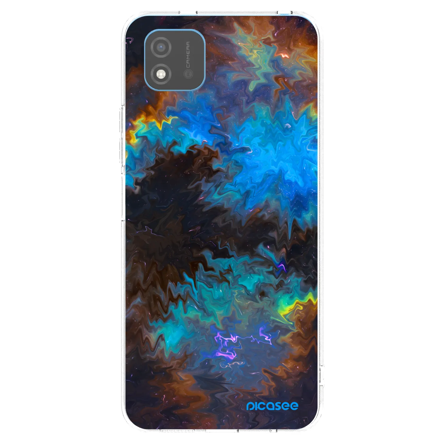 Picasee silikónový prehľadný obal pre Realme C11 (2021) - Space
