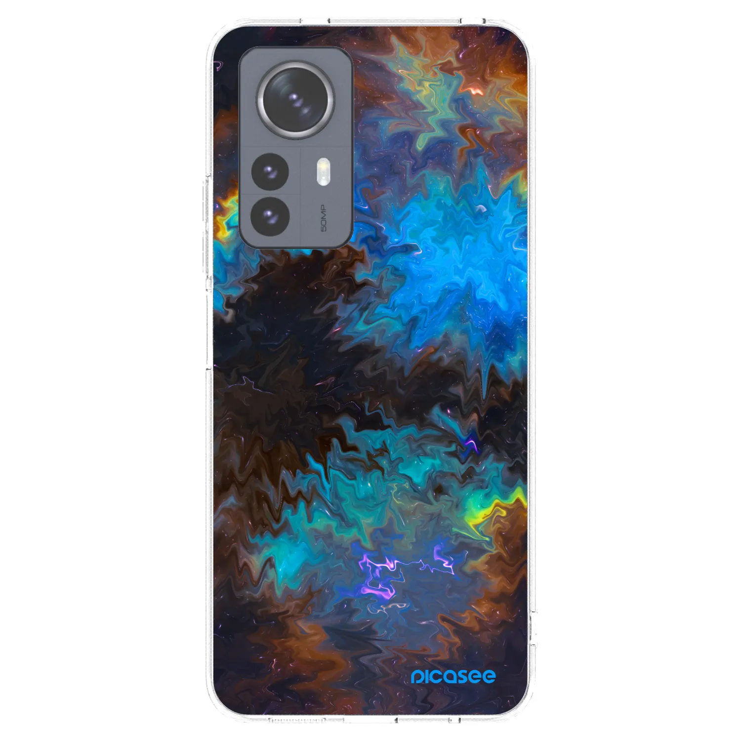 Picasee silikónový prehľadný obal pre Xiaomi 12 Pro - Space