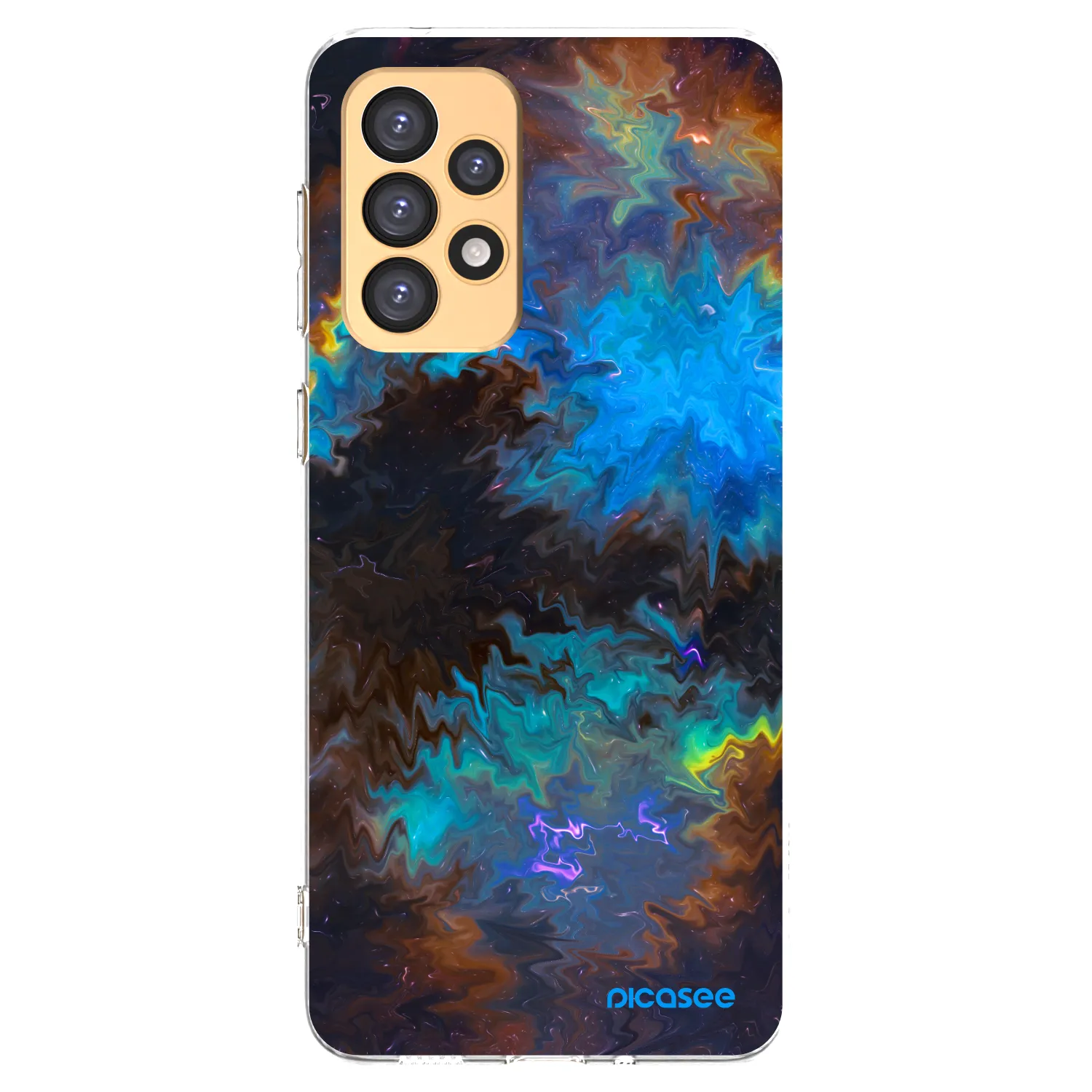 Picasee silikónový prehľadný obal pre Samsung Galaxy A33 5G A336 - Space