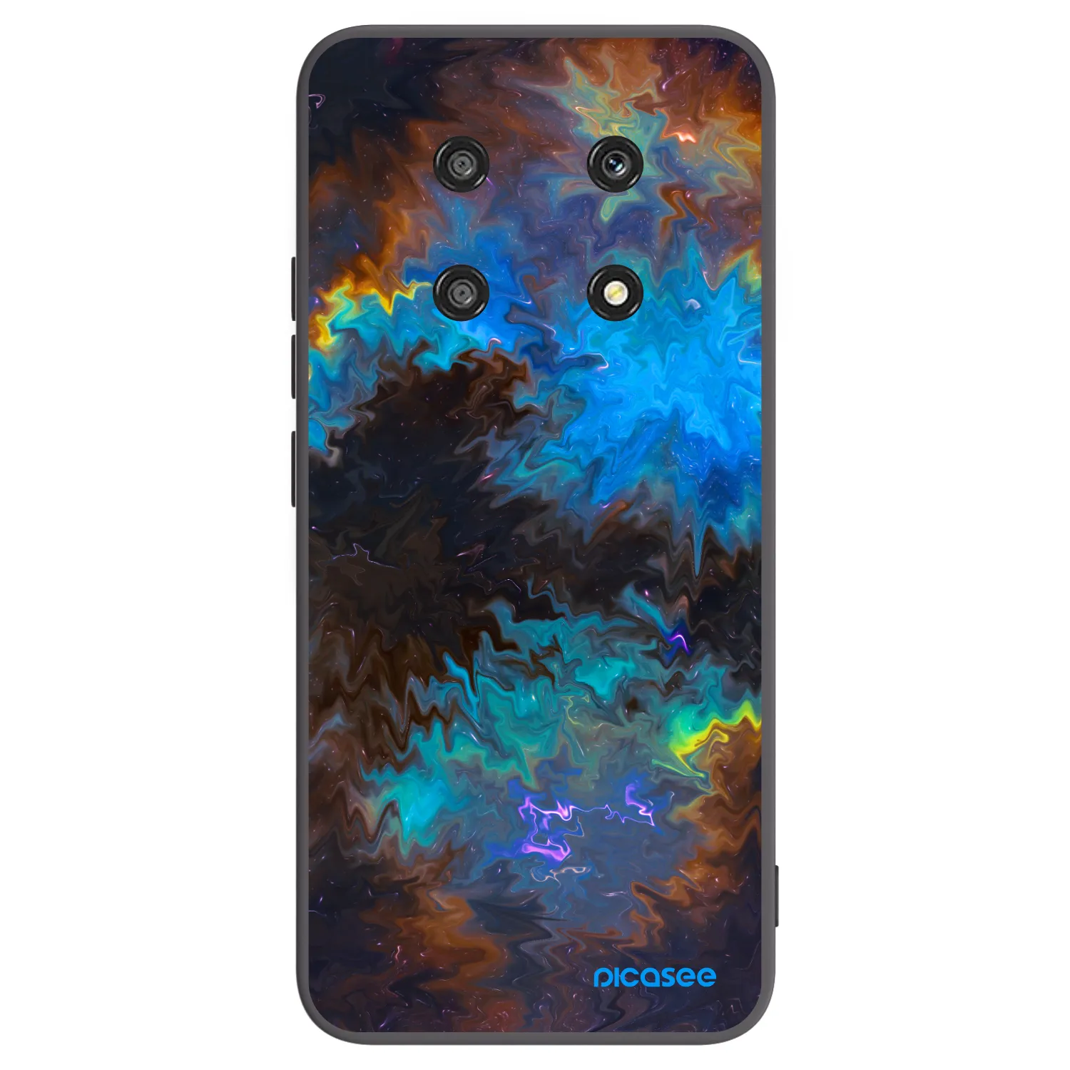 Picasee silikónový čierny obal pre Honor Magic4 Lite 5G - Space