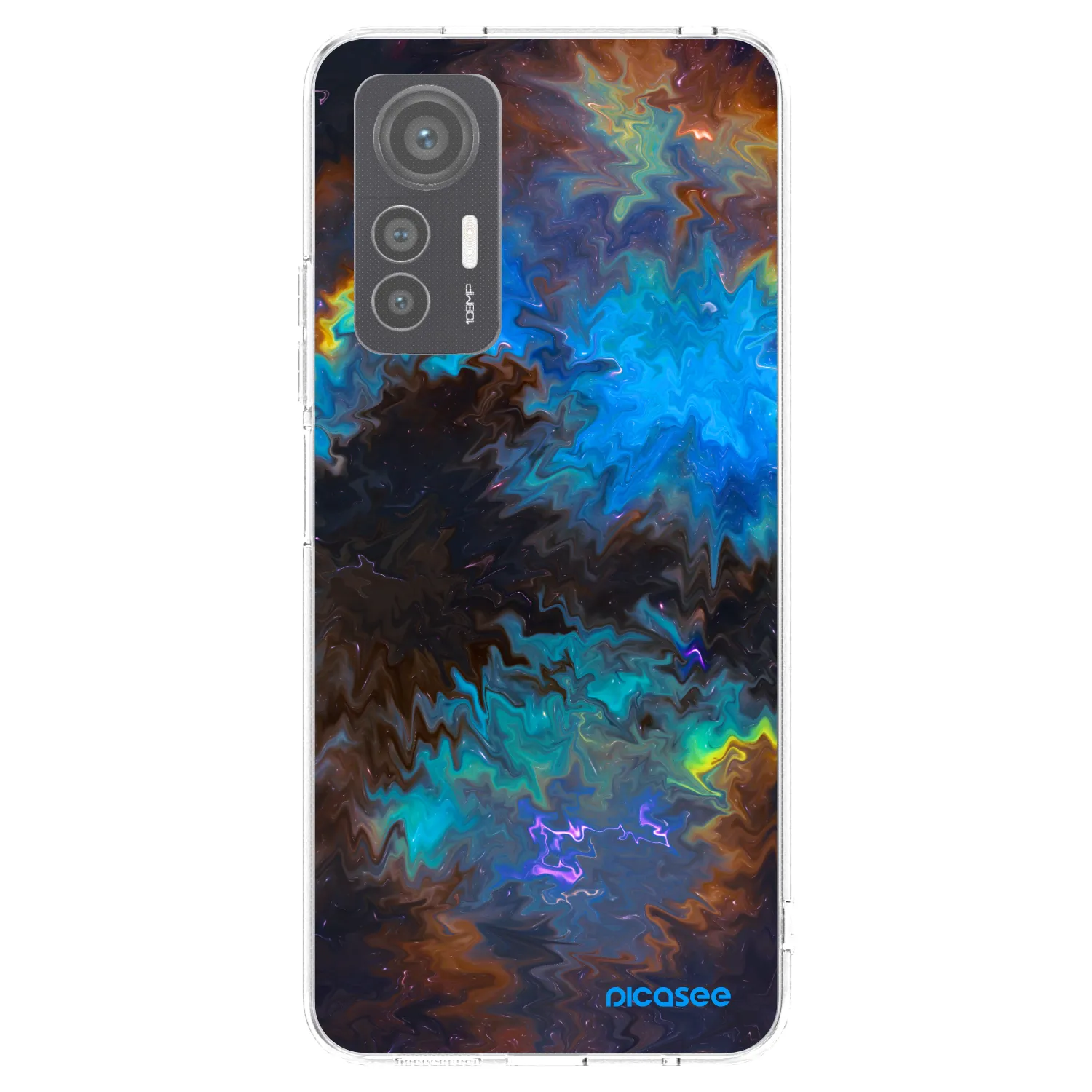 Picasee silikónový prehľadný obal pre Xiaomi 12 Lite - Space