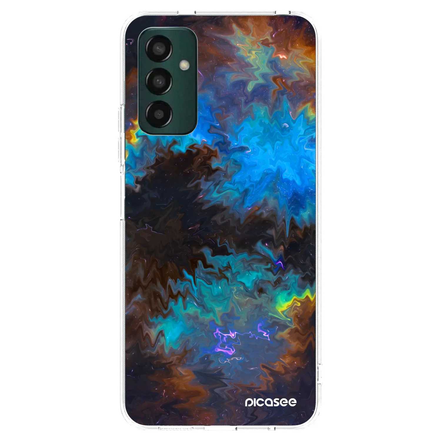 Picasee silikónový prehľadný obal pre Samsung Galaxy M23 5G - Space
