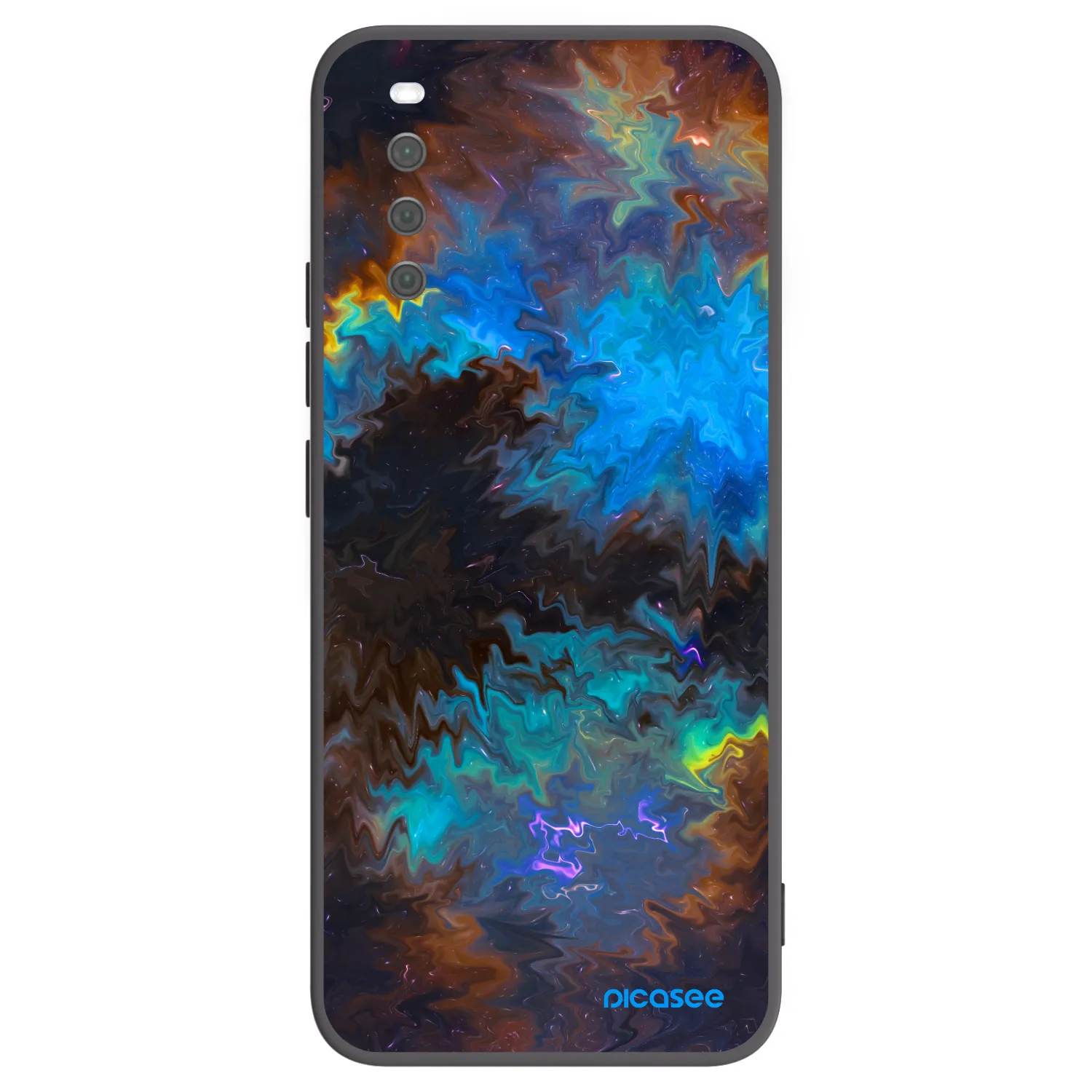 Picasee silikónový čierny obal pre Sony Xperia 10 III - Space