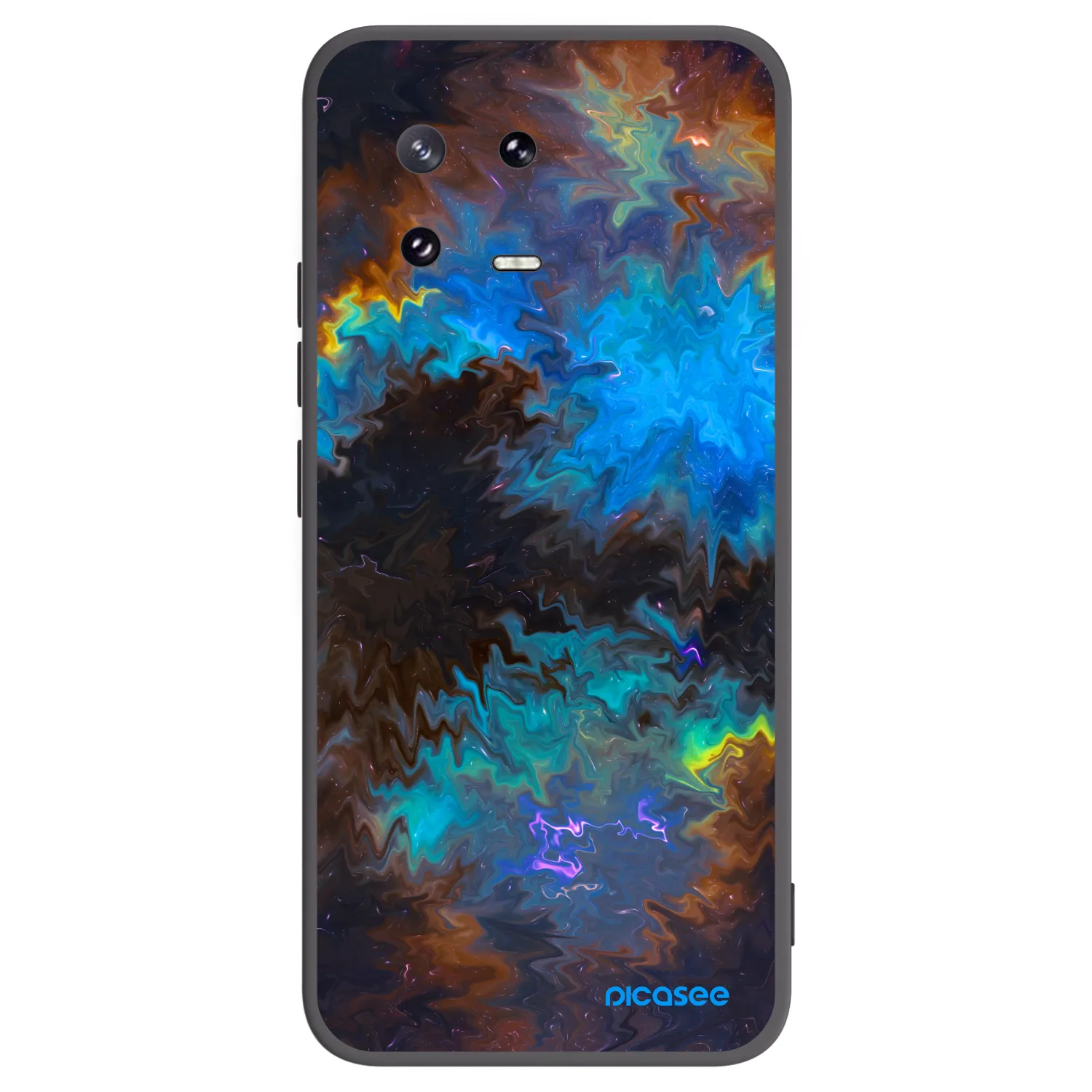 Picasee silikónový čierny obal pre Xiaomi 13 Pro - Space