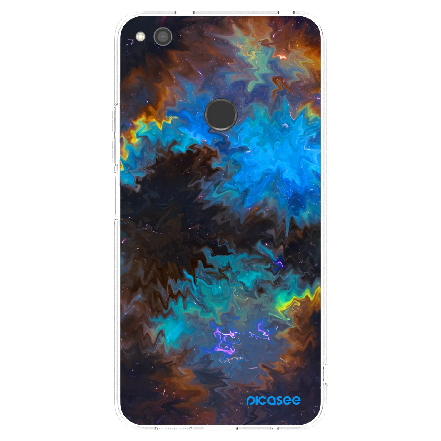 Picasee silikónový prehľadný obal pre Huawei P9 Lite 2017 - Space