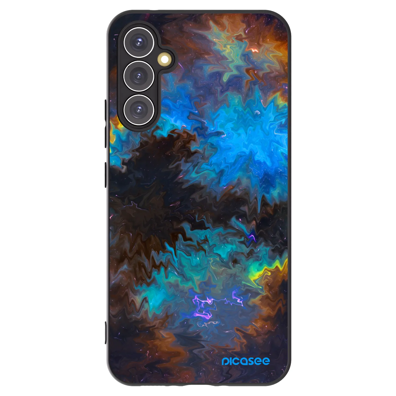 Picasee silikónový čierny obal pre Samsung Galaxy A34 5G A346B - Space