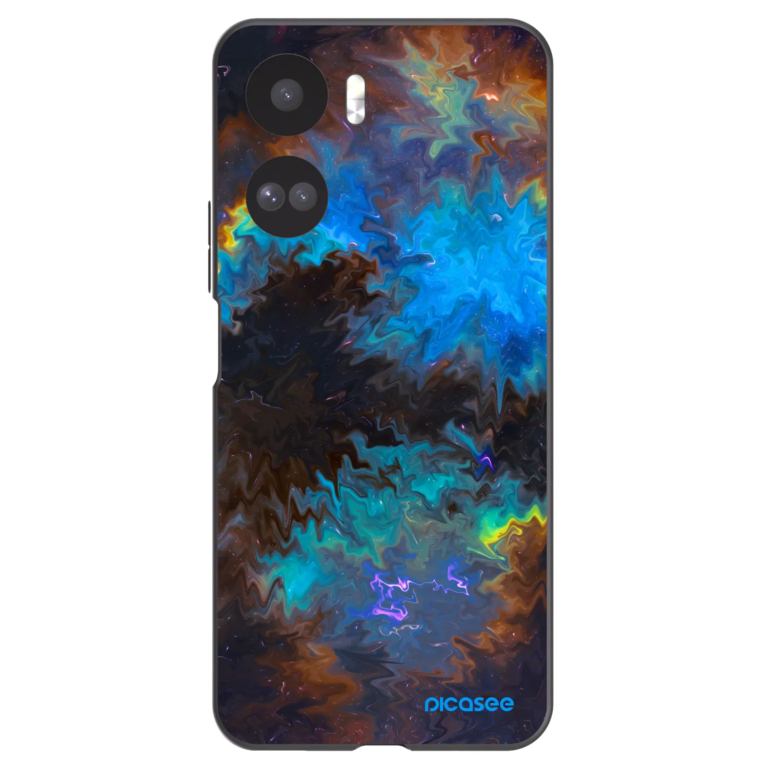 Picasee silikónový čierny obal pre Honor 90 Lite 5G - Space