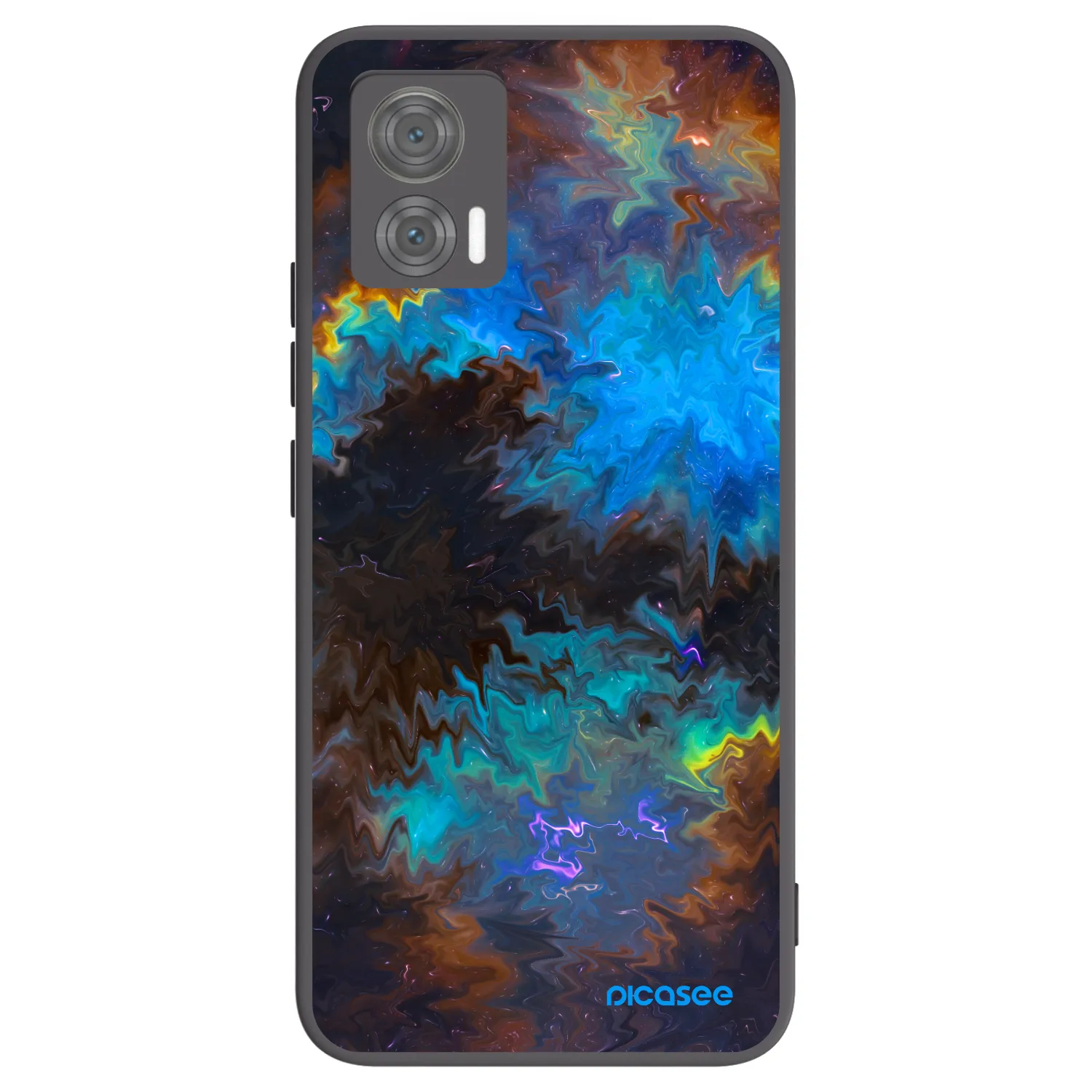 Picasee silikónový čierny obal pre Motorola Edge 30 Neo - Space