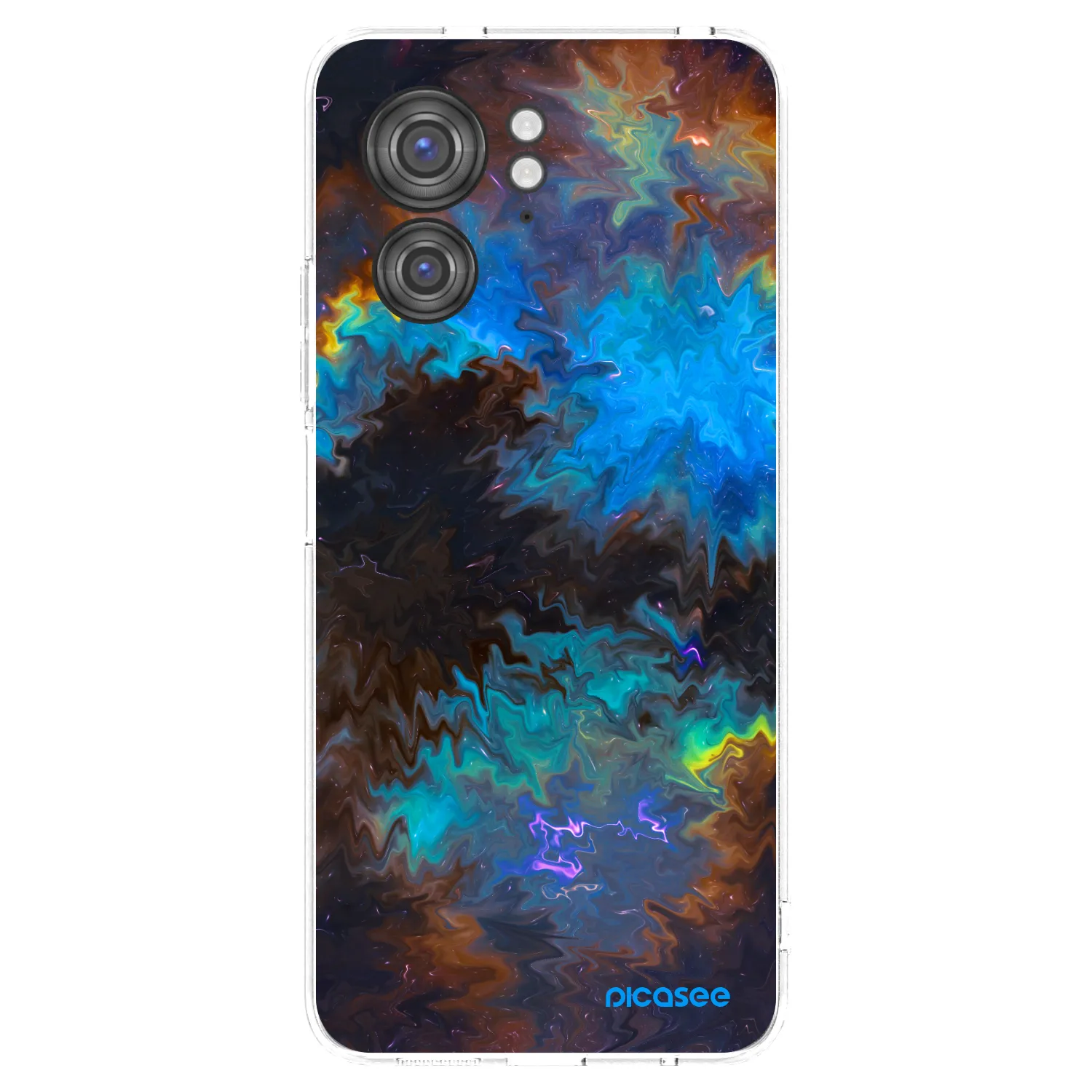 Picasee silikónový prehľadný obal pre Motorola Edge 40 - Space